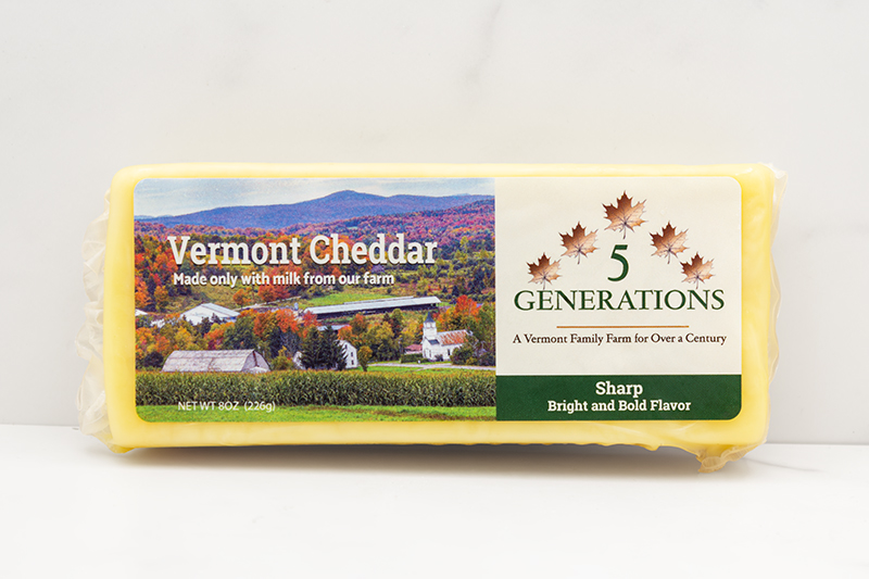 5 Generations Creamery Sharp Cheddar - 8 oz.
