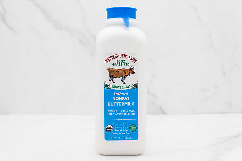 Butterworks Farm Organic Cultured Nonfat Buttermilk - 1 pt.