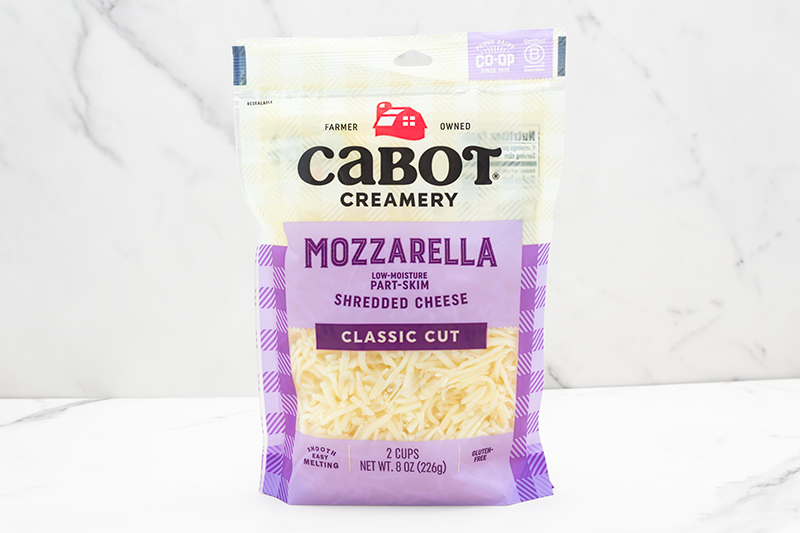 Cabot SHREDDED Mozzarella Cheese 8 oz.