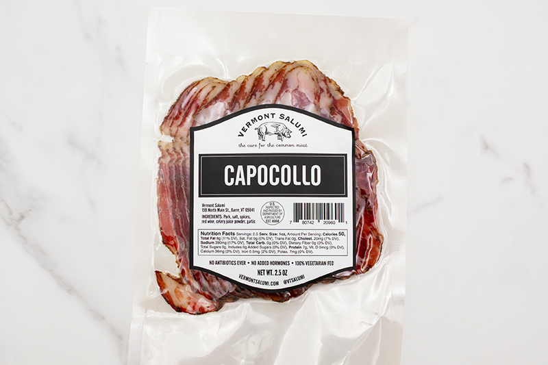 Vermont Salumi Capocollo - 2.5 oz (sliced)