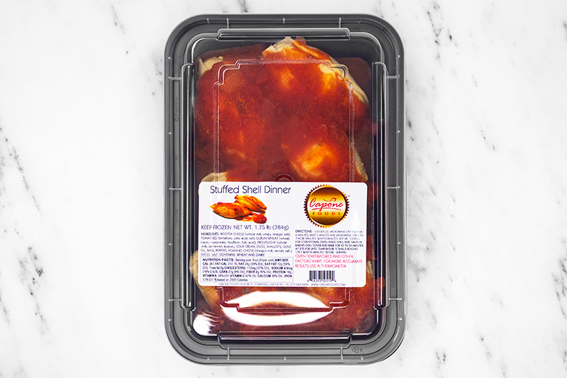 Capone Foods Stuffed Shell Dinner (frozen) 2 lb.