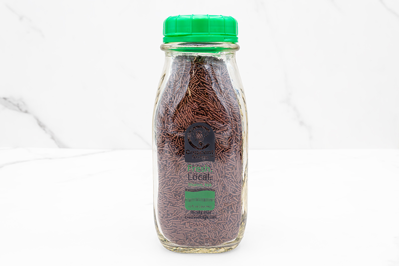 Glass Bottled Chocolate Sprinkles - 12 fl oz.