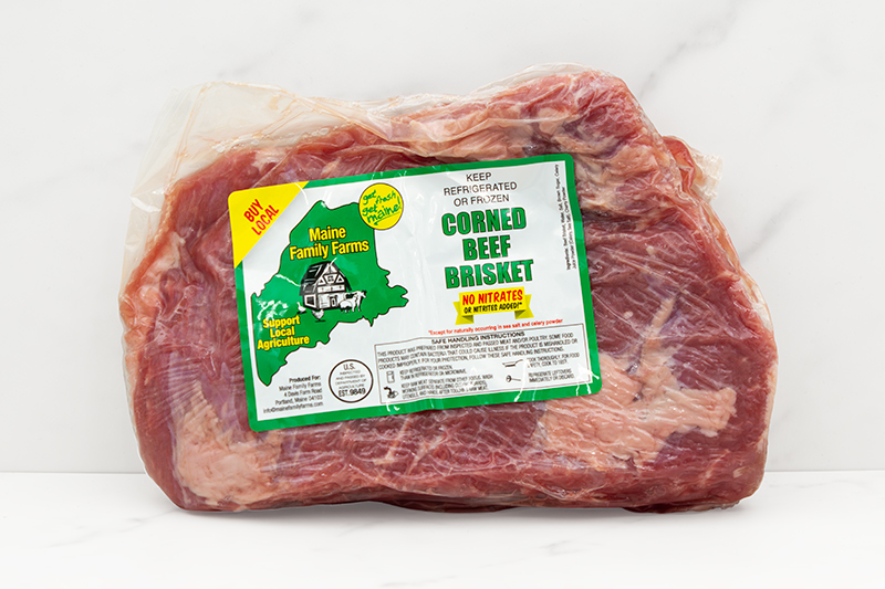 Maine Family Farms Corned Beef Brisket - 3 lbs. Frozen