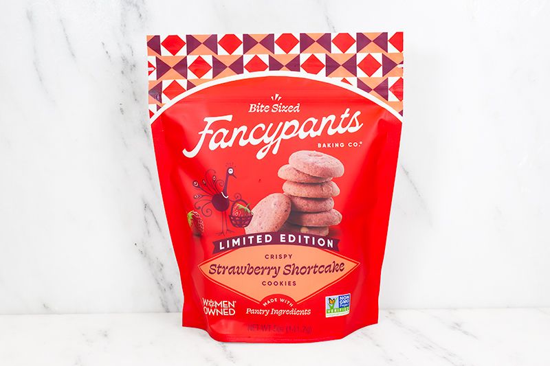 Fancypants Strawberry Shortcake Cookies - 5 oz