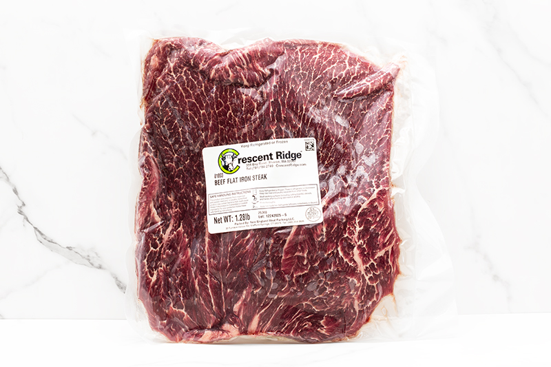 Beef Flat Iron Steak (Frozen) approx. 1 lb.