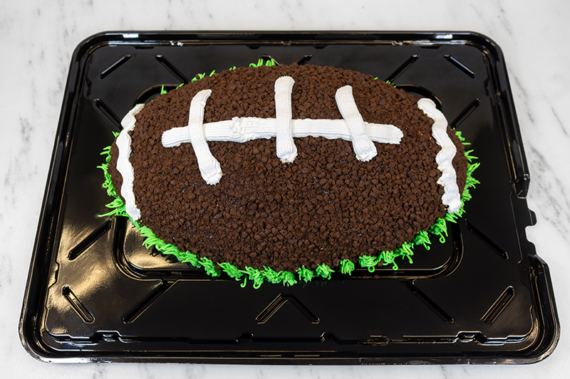 Football Ice Cream Cake