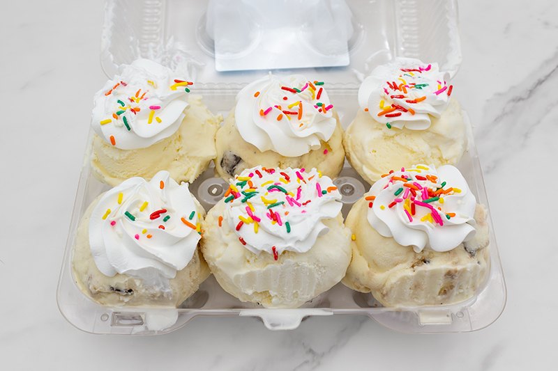 Ice Cream Cupcakes 6 pk.