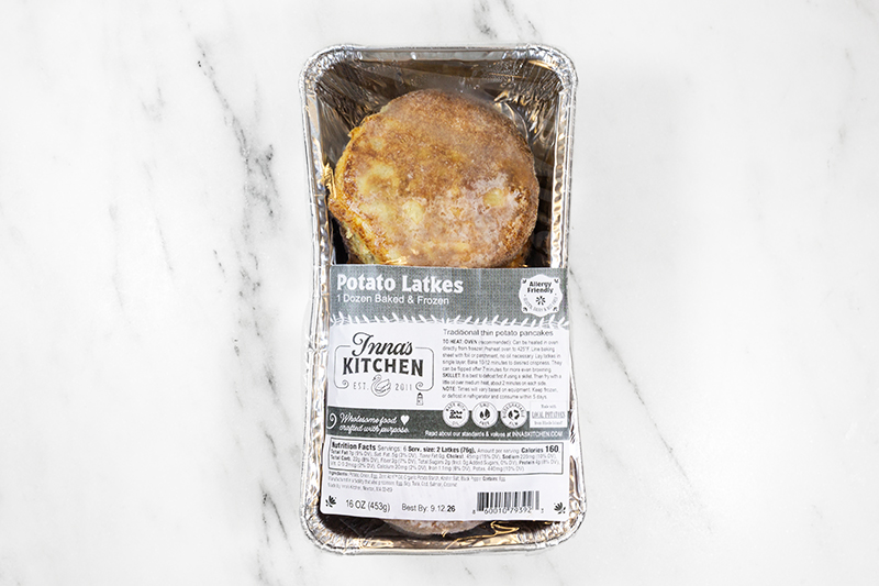 Inna's Kitchen Potato Latkes 12 pack (frozen) 