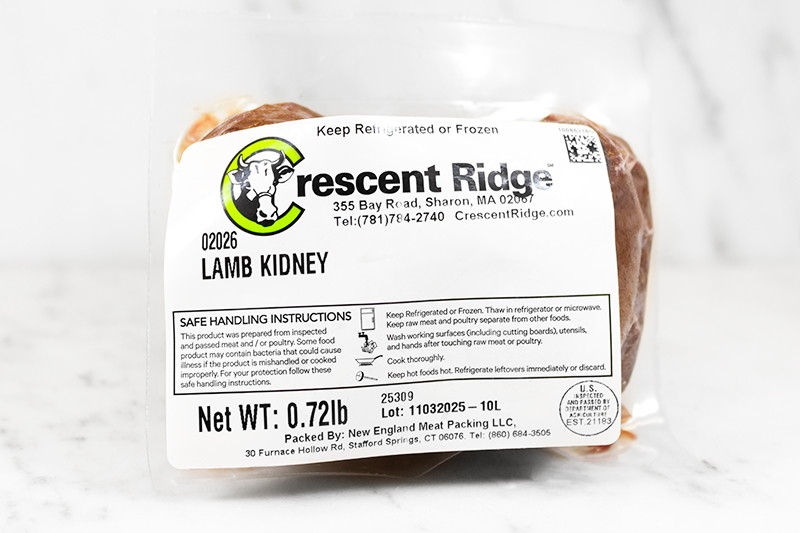 Lamb Kidneys (frozen) approx. .75 lb.