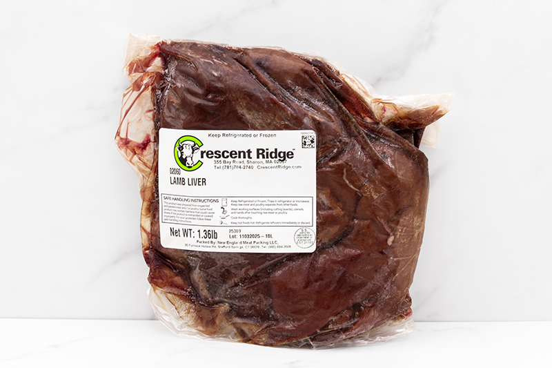 Lamb Liver (frozen) approx. 1.4 lbs.