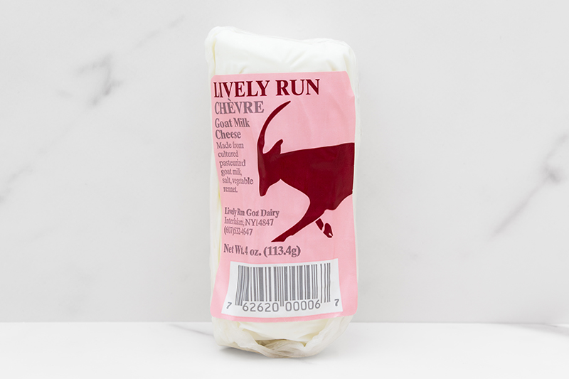 Lively Run Plain Goat Cheese - 4 oz.