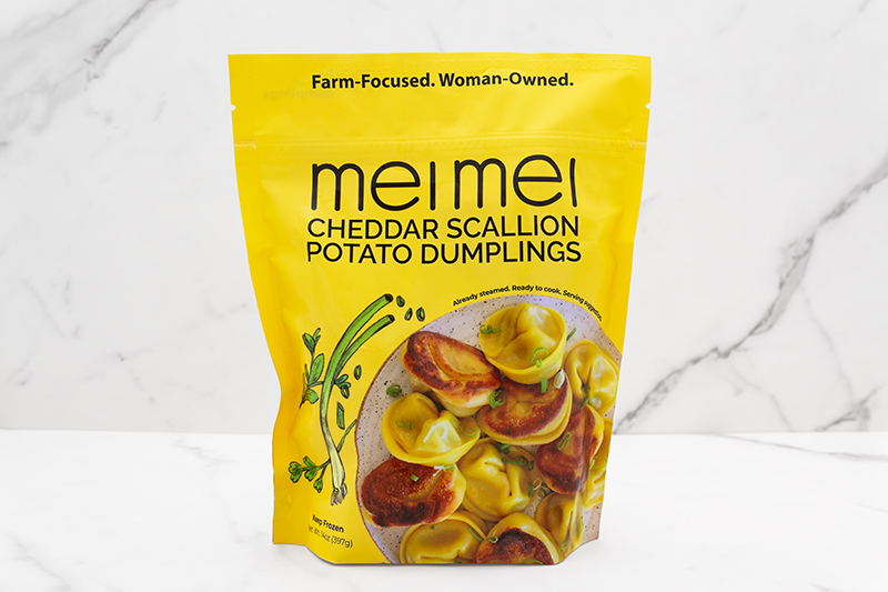 Mei Mei Cheddar Scallion Potato Dumplings - 14 pack