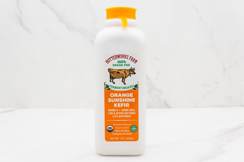 Butterworks Farm Organic Orange Sunshine Kefir - 1 pt.
