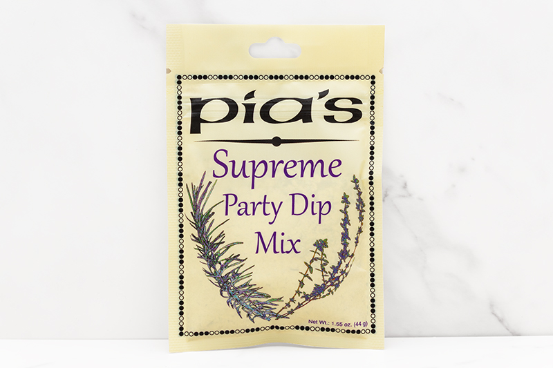 Pia's Supreme Party Dip Mix - 1.55 oz. 