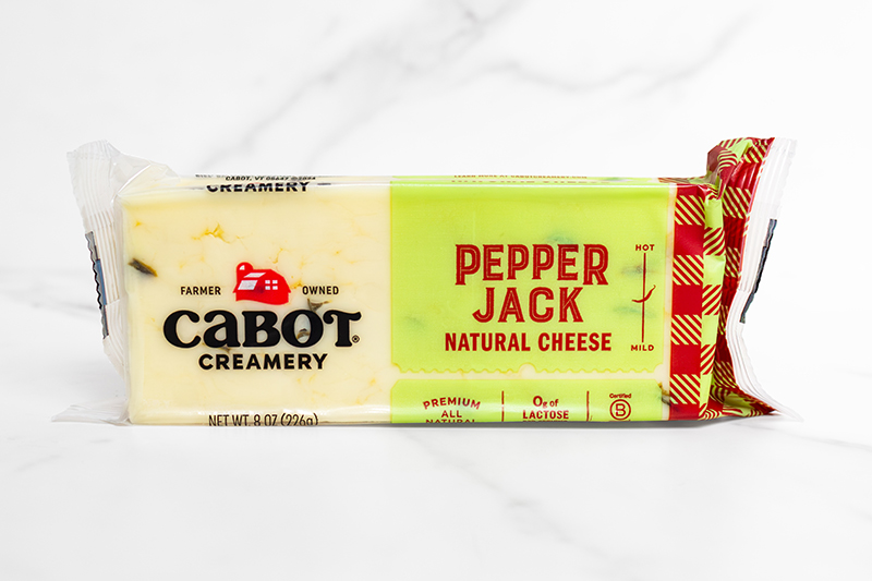 Cabot Pepper Jack Cheese - 8 oz. 