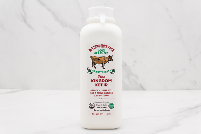 Butterworks Farm Organic Plain Kingdom Kefir - 1 pt.