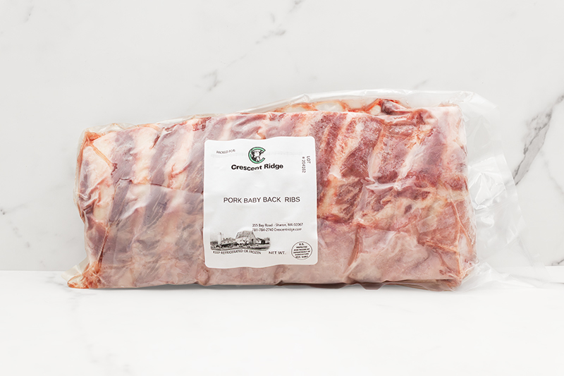 Baby Back Pork Ribs (frozen) approx. 2 lb.