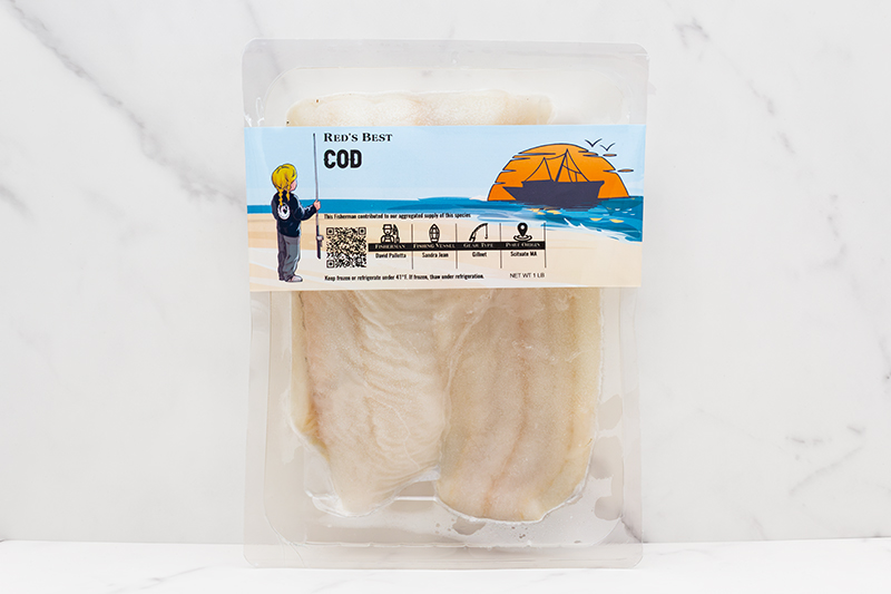 Red's Best Cod Fillet - 1 lb
