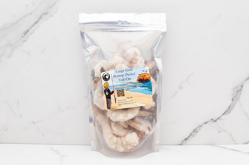 Red's Best Head Off/Shell On LG Gulf Shrimp(Raw/Frozen) - 1#