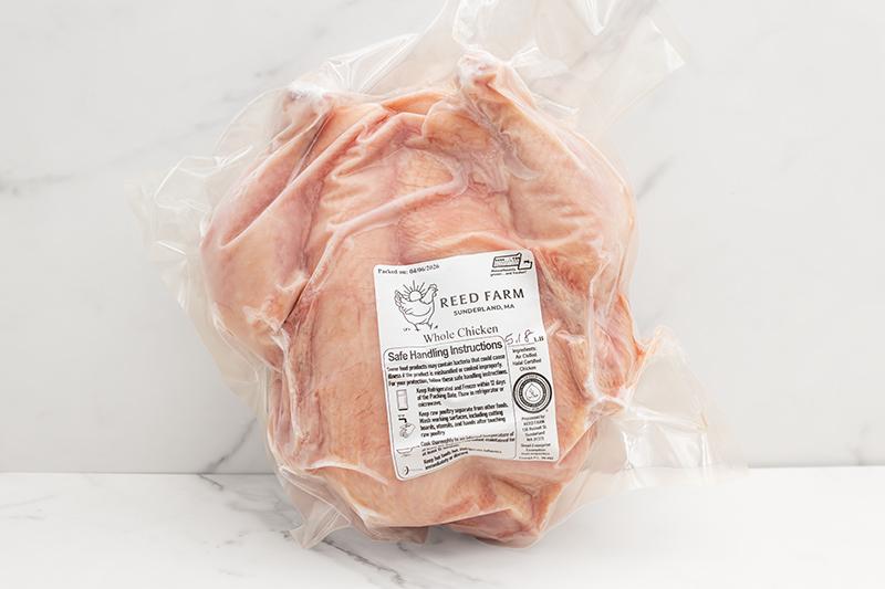 Reed Farm Pasture Raised Whole Chicken - about 5 lb (frozen)
