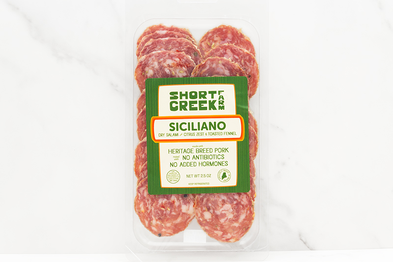 Short Creek Farm Siciliano Sliced Salami - 2.5 oz.
