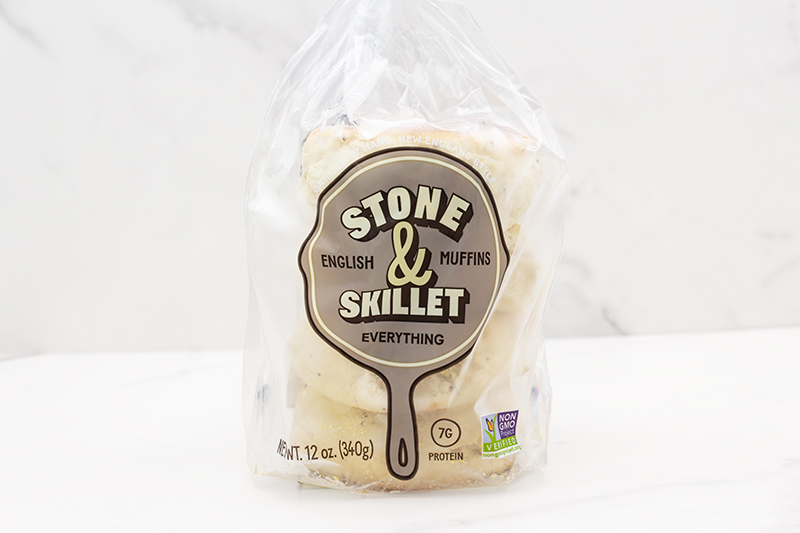 Stone & Skillet Everything English Muffins (4 pack) 
