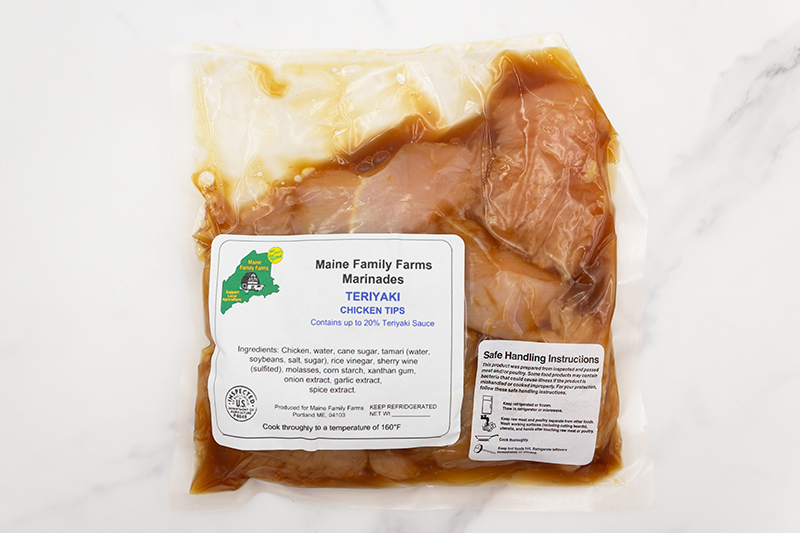 Maine Family Farms Teriyaki Chicken Tips 1lb. (Frozen)