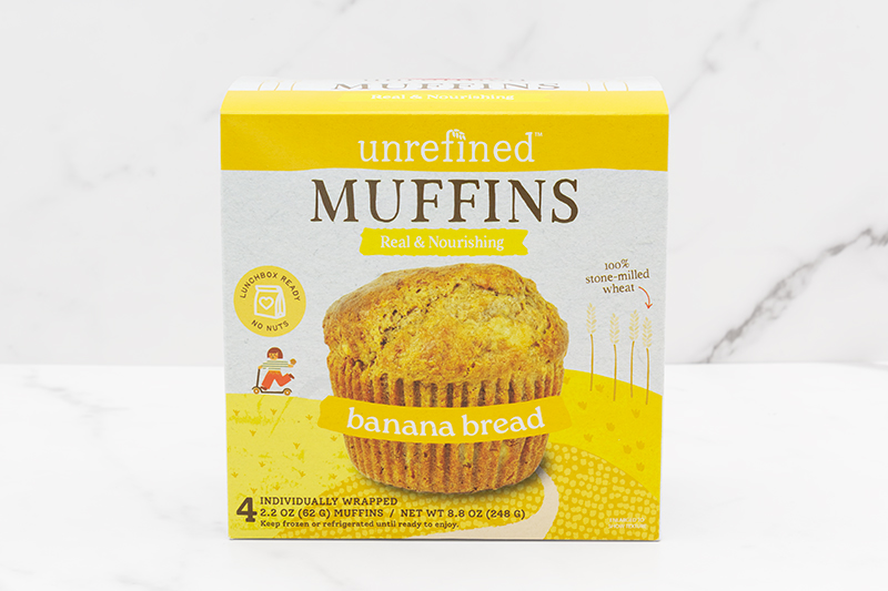 Unrefined Food Co. Banana Muffin - 4 pack