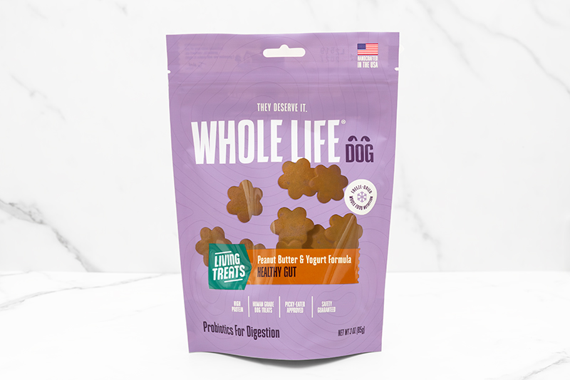 Whole Life Treats For Dogs - Peanut Butter - 3 oz