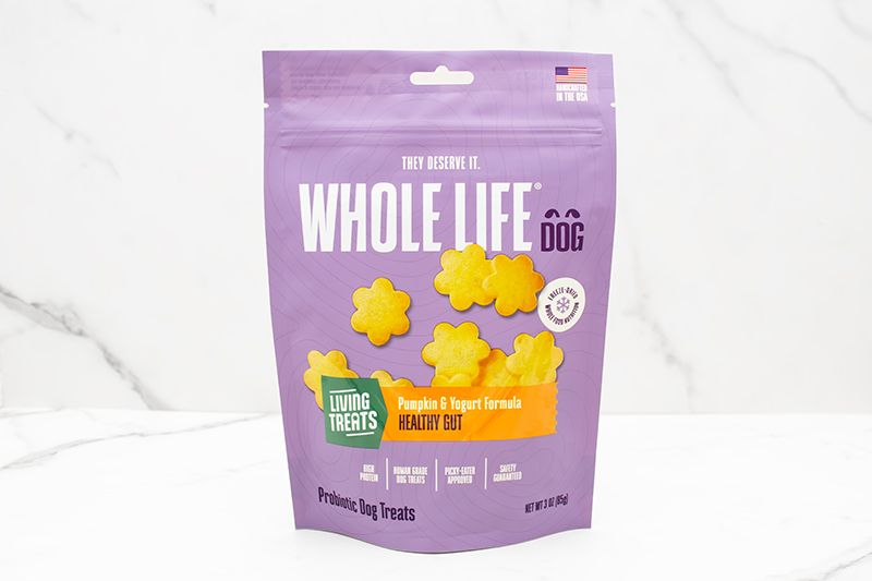Whole Life Treats for Dogs-Pumpkin- 3 oz.