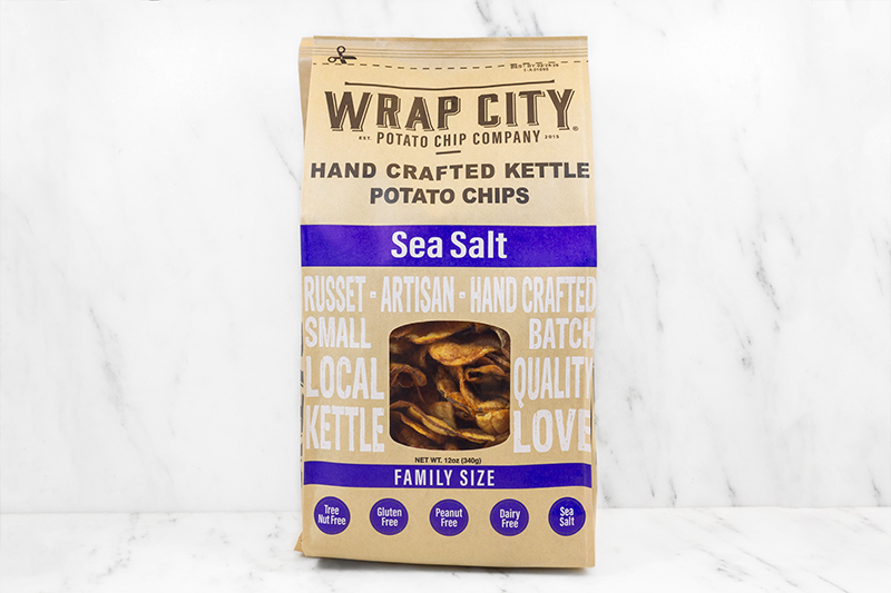 Wrap City Potato Chip Company Sea Salt - 12 oz.