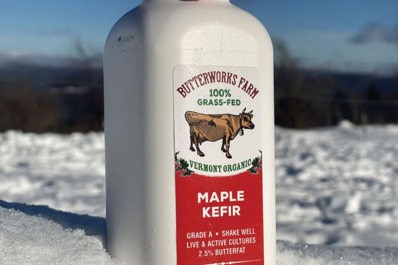 Butterworks Farm Organic Maple Kefir - 1 pt.