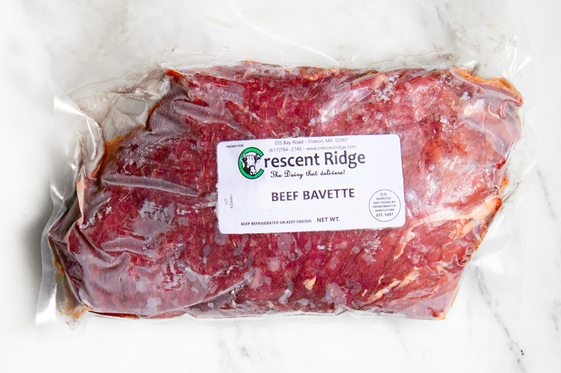 Beef Bavette Steak (3 lbs. approx.)(frozen)