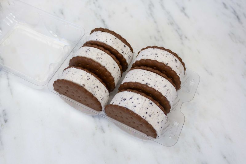 Cookies & Cream Ice Cream Sandwiches (Package of 6)