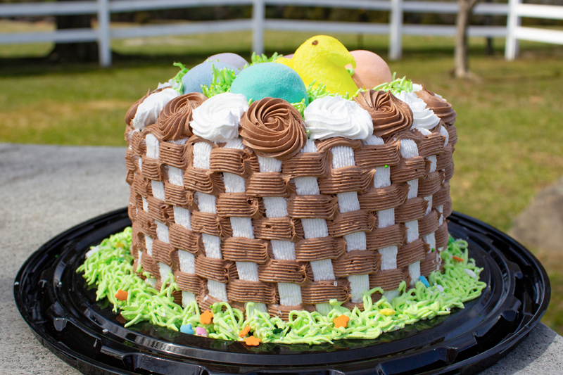 Spring Basket Ice Cream Cake 6