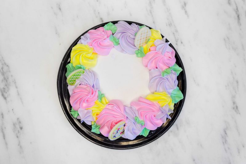 Strawberry Coconut Easter Cake