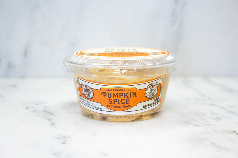 Nettle Meadow Pumpkin Spice Chevre - 5 oz.