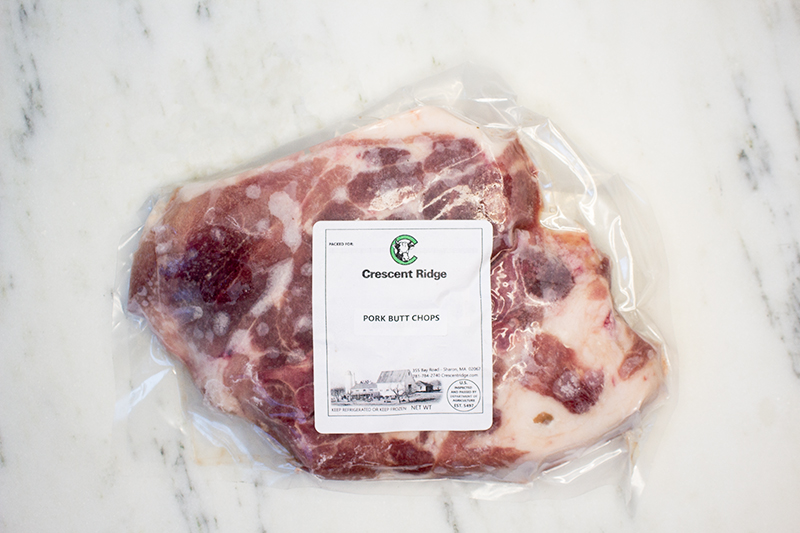 Boston Butt Pork Chops (frozen) approx. 2.5 lbs