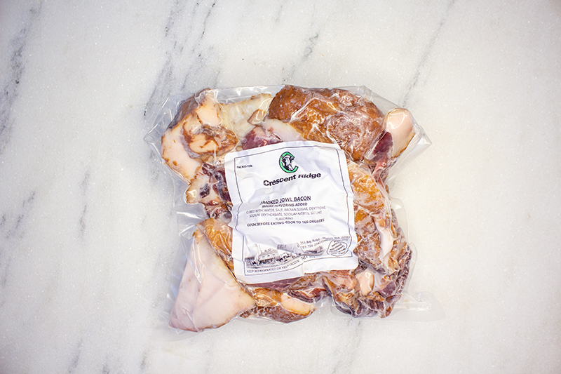 Smoked Jowl Bacon (frozen) .5 lb.